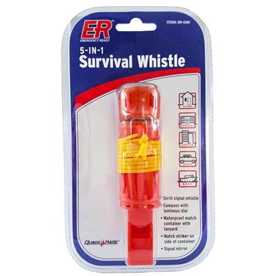 ER™ 5-in-1 Emergency Survival Whistle