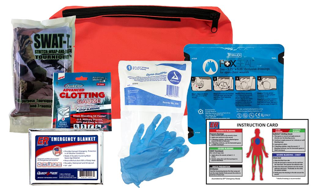 ER™ Emergency Ready Blood Stopper Kit