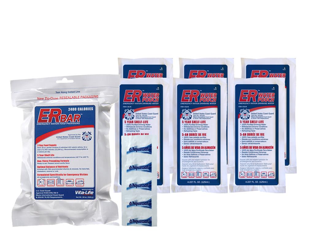 ER™ Emergency Food and Water - Individual Pack
