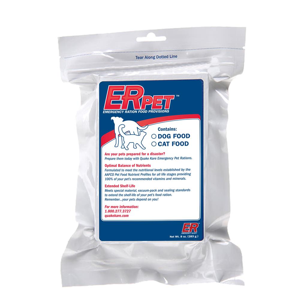 ER™ Emergency Cat Food Rations - 4 Pack 