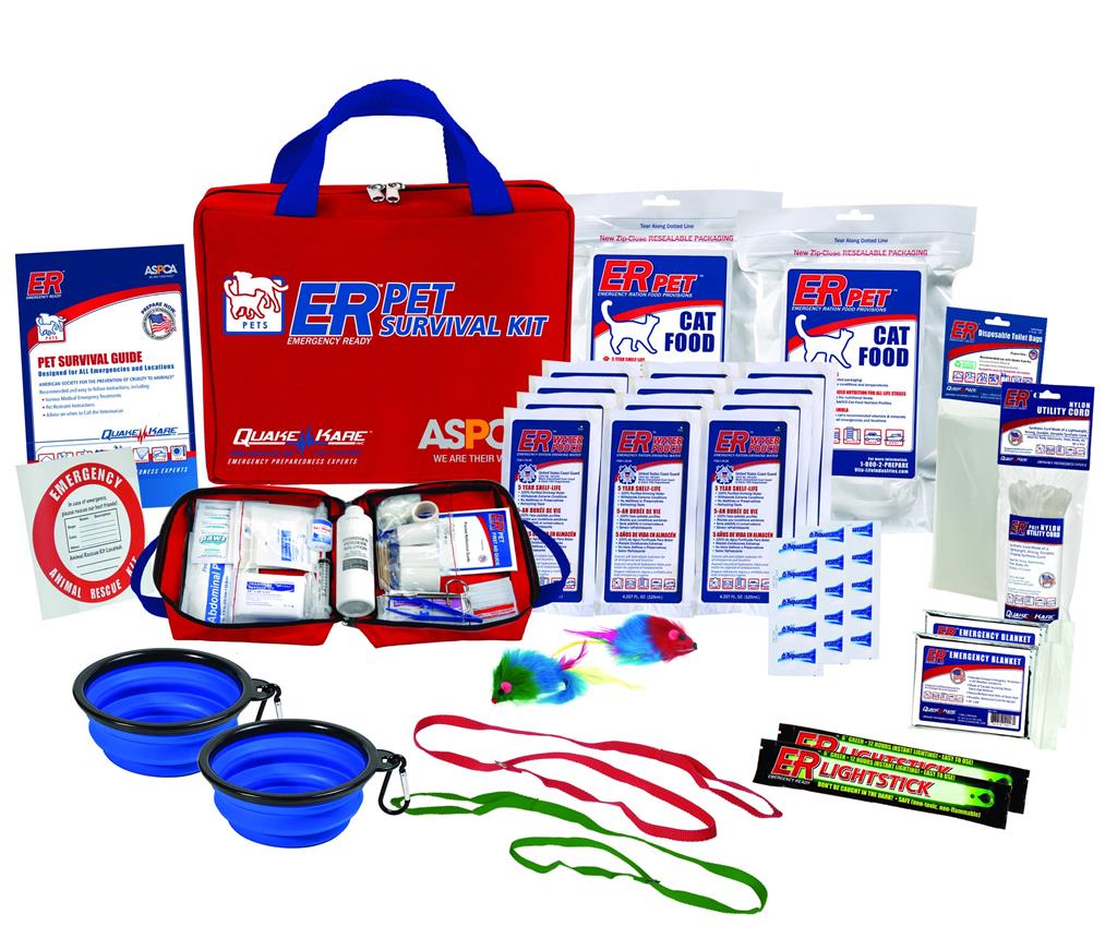 Emergency Survival Kits - Deluxe/Multiple Cat Survival Kit