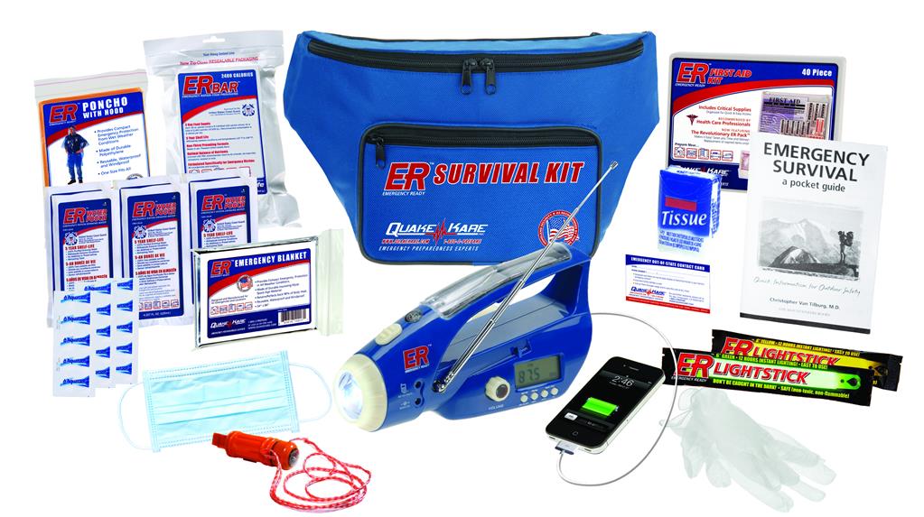 ER™ 1 Person Deluxe Fanny Pack Survival Kit