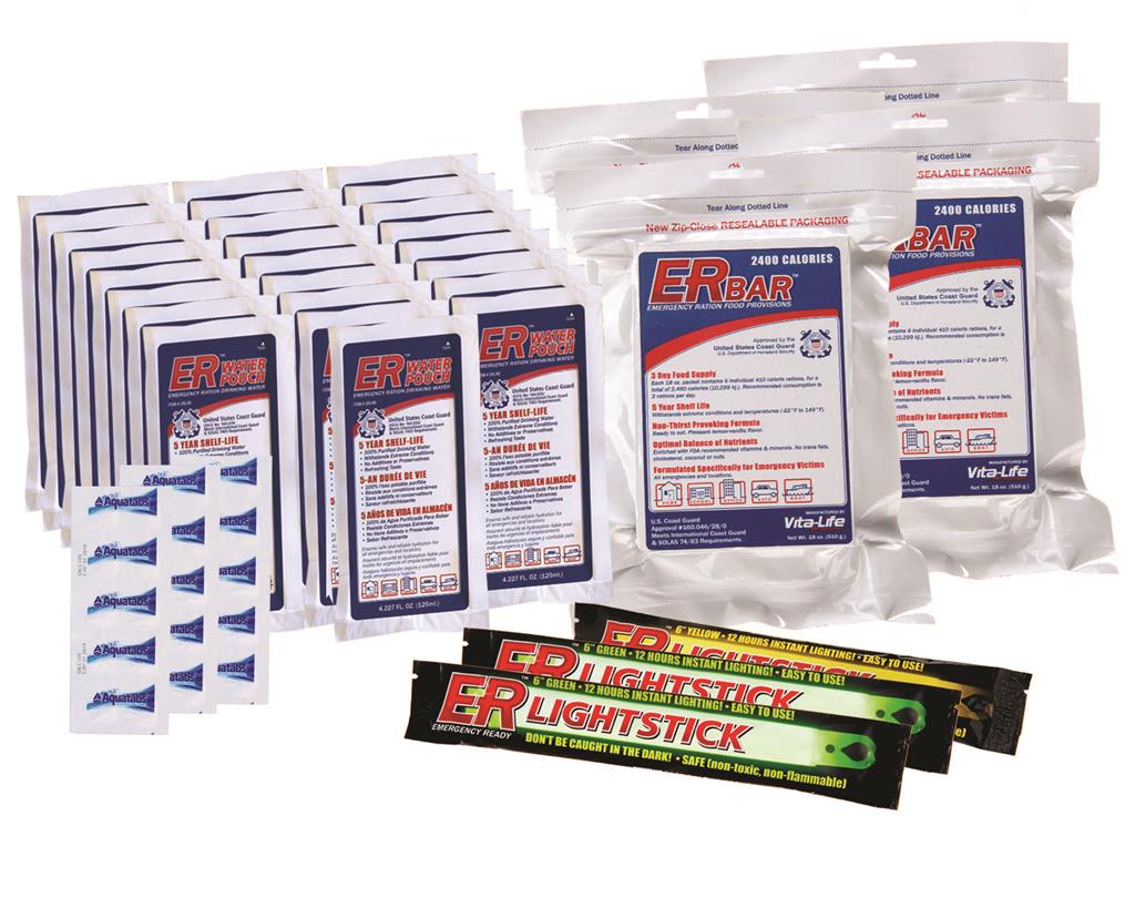 ER™ 4 Person Survival Kit Easy Replacement Pack