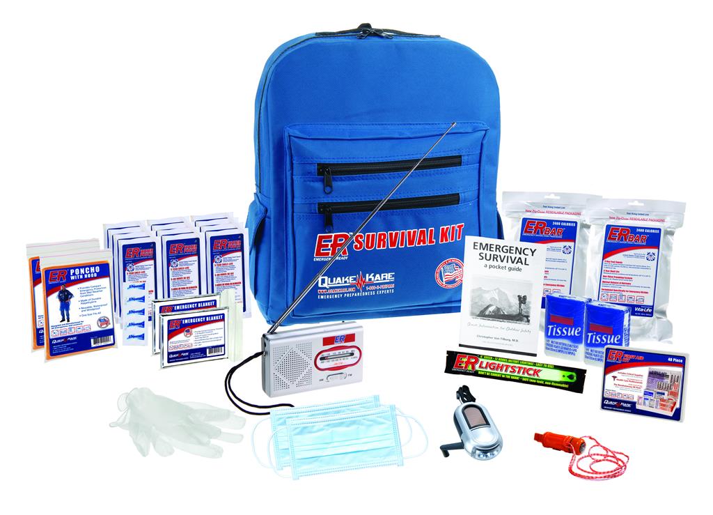 ER™ 2 Person Standard Backpack Survival Kit