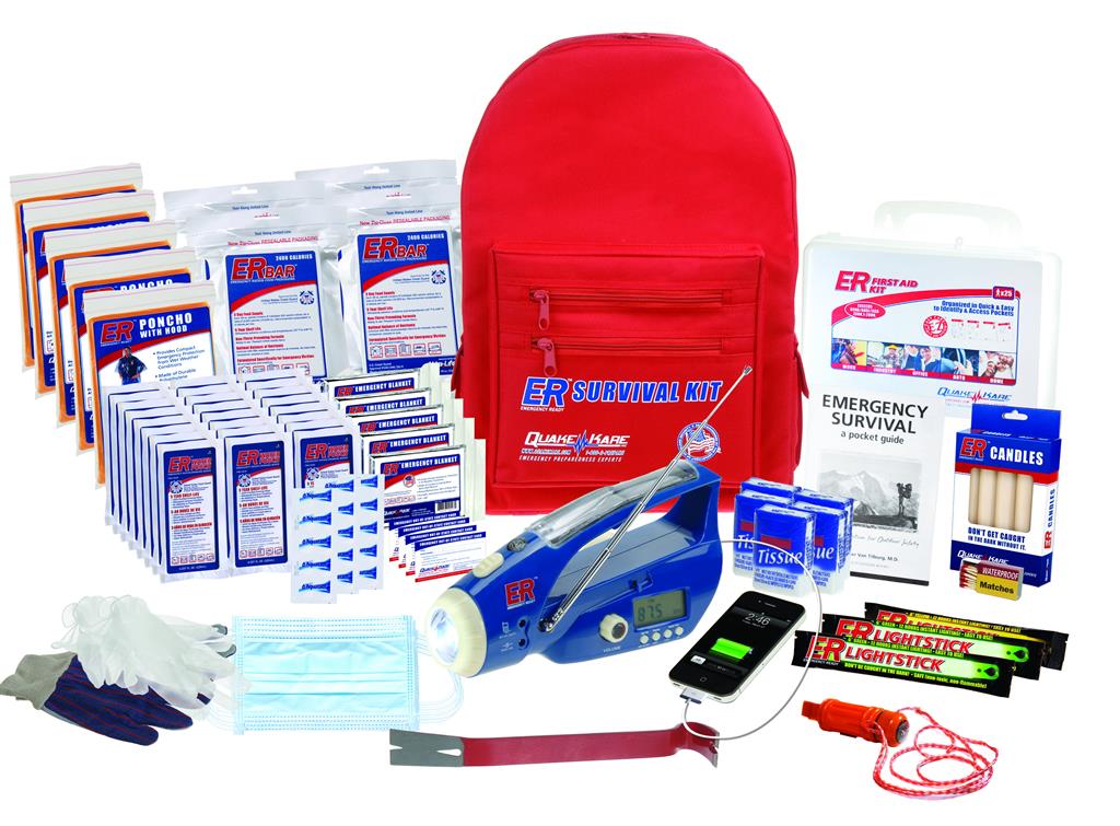 ER™ Safety Backpack Survival Kit