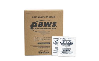 P.A.W.S.® Antimicrobial Wipes - Box of 100