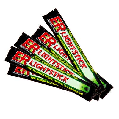 ER™ 12-Hour Green Lightsticks - Pack of 10