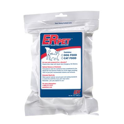 ER™ Emergency Cat Food Rations - 4 Pack 