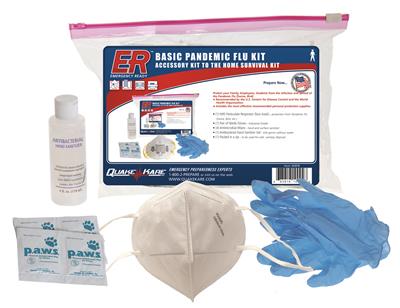 ER™ Basic Pandemic Flu Kit - Bagged